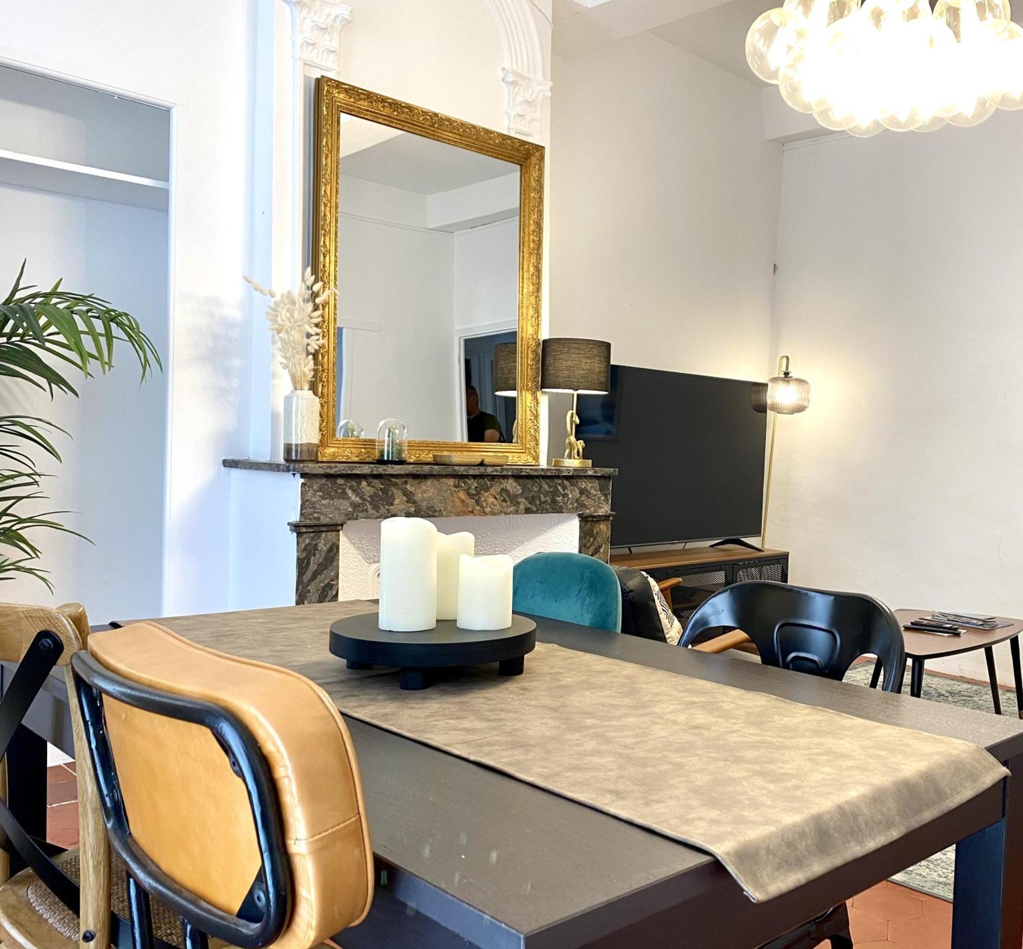 La Vaca T3 Standing Climatisation Wifi Netflix Coeur Historique Apartment เบซิเยร์ ภายนอก รูปภาพ